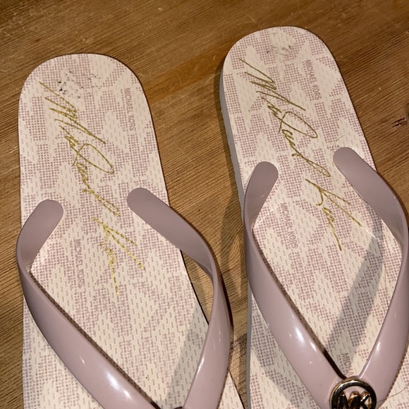 Michael Kors flip-flops sandals size 11 - Picture 2 of 6